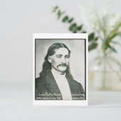 'Wild Bill' Hickok (foto) Briefkaart (Staand voorkant)