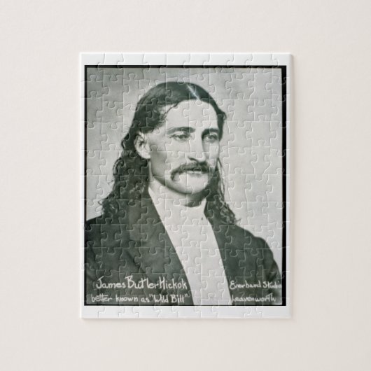 'Wild Bill' Hickok (foto) Legpuzzel (Verticaal)