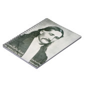 'Wild Bill' Hickok (foto) Notitieboek (Linkerzijde)