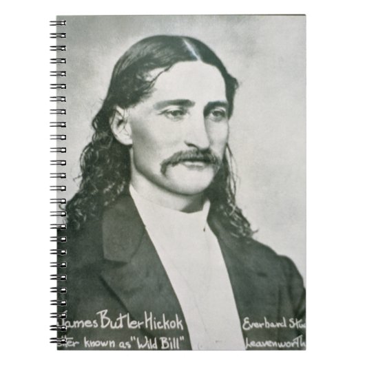 'Wild Bill' Hickok (foto) Notitieboek (Voorkant)