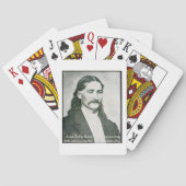 'Wild Bill' Hickok (foto) Pokerkaarten (Achterkant)