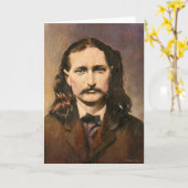 Wild Bill Hickok Groeten Kaart (Gele Bloem)