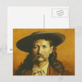 Wild Bill Hickok Illustratie Briefkaart (Voorkant / Achterkant)