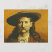 Wild Bill Hickok Illustratie Briefkaart (Voorkant)