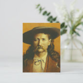 Wild Bill Hickok Illustratie Briefkaart (Staand voorkant)