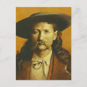 Wild Bill Hickok Illustratie Briefkaart
