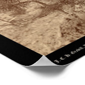 Wild Bill Hickok Monument SD 1891 Poster (Hoek)