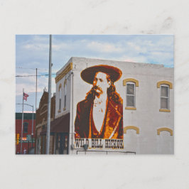 Wild Bill Hickok Mural, Abilene, Kansas Briefkaart