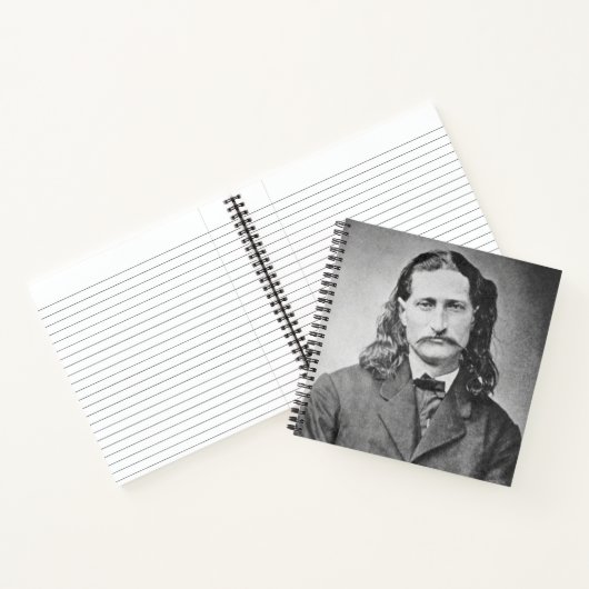 Wild Bill Hickok Oude West Schutter & Sheriff Notitieboek (Binnen)