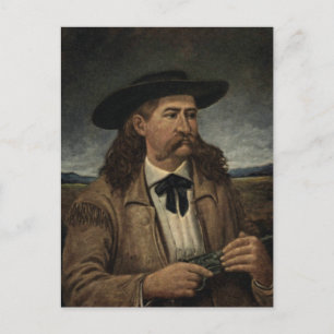Wild Bill Hickok Painting Briefkaart