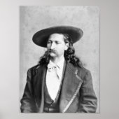 Wild Bill Hickok Portrait Poster (Voorkant)
