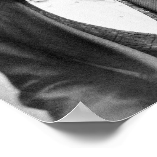 Wild Bill Hickok Portrait Poster (Hoek)