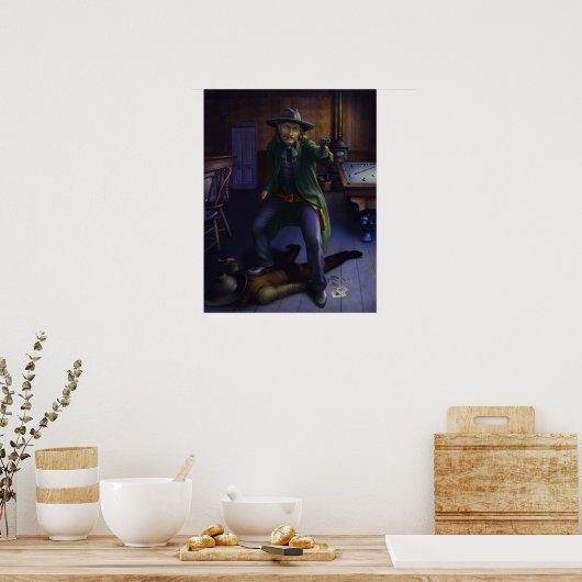 Wild Bill Hickok Poster (Keuken)