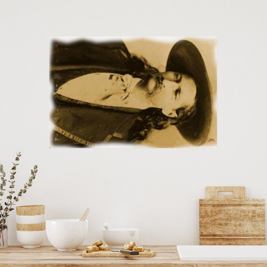 WILD BILL HICKOK POSTER (Keuken)