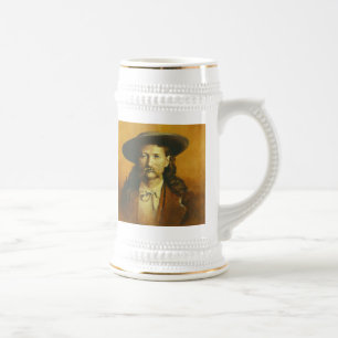Wild Bill Hickok Stein Bierpul