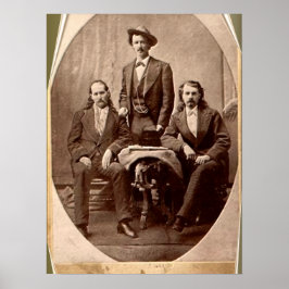 Wild Bill Hickok - Texas Jack - Buffalo Bill Poster