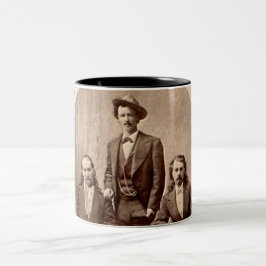 Wild Bill Hickok - Texas Jack - Buffalo Bill Tweekleurige Koffiemok