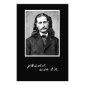 'Wild Bill' James Butler Hickok in zijn eerste Foto Afdruk (Voorkant)