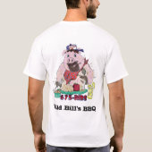 WILD BILL'S BBQ T-SHIRT (Achterkant)