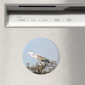 WILD BIRD HERON MAGNEET (Insitu (Vaatwasser))