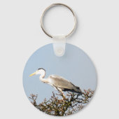 WILD BIRD HERON SLEUTELHANGER (Voorkant)