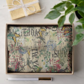 Wild Bird Song Ephemera Tissuepapier (Geschenk)