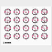 Wild Birthday Cake TY Sticker roze (Vel)