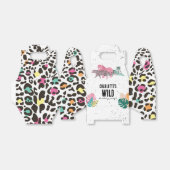 Wild Birthday Party Oerwoud Animals Kids Verjaarda Bedankdoosjes (Uitgevouwen)