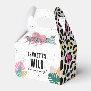 Wild Birthday Party Oerwoud Animals Kids Verjaarda Bedankdoosjes