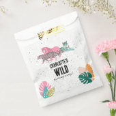 Wild Birthday Party Oerwoud Animals Kids Verjaarda Bedankzakje (Gezegeld)