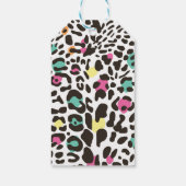 Wild Birthday Party Oerwoud Animals Kids Verjaarda Cadeaulabel (Achterkant)