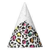 Wild Birthday Party Oerwoud Animals Kids Verjaarda Feesthoedjes (Achterkant)