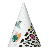 Wild Birthday Party Oerwoud Animals Kids Verjaarda Feesthoedjes (Rechts)