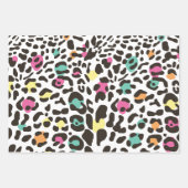 Wild Birthday Party Oerwoud Animals Kids Verjaarda Inpakpapier Vel (Voorkant 2)