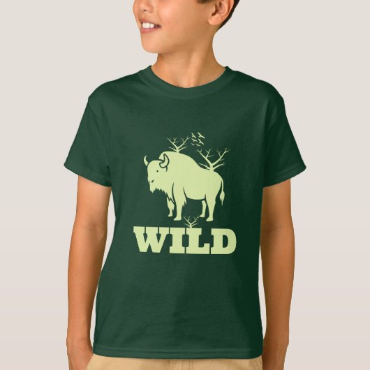 Wild Bison T-shirt (Voorkant)