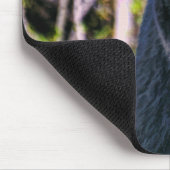 Wild Black Beer en Trees Wildlife Art Muismat (Hoek)