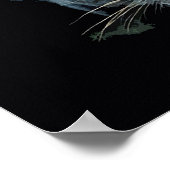 Wild Black Jaguar Cat Eyes Blue Tones Poster (Hoek)