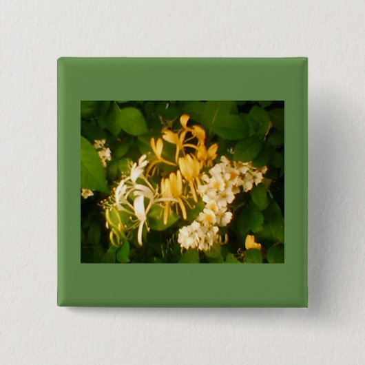 Wild Blooming Roos Honeysuckle Button (Voorkant)