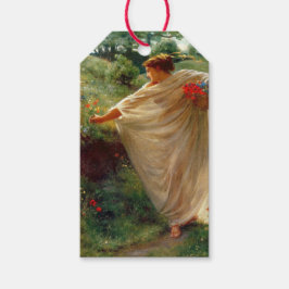 Wild Blossoms (door Edward Poynter) Cadeaulabel