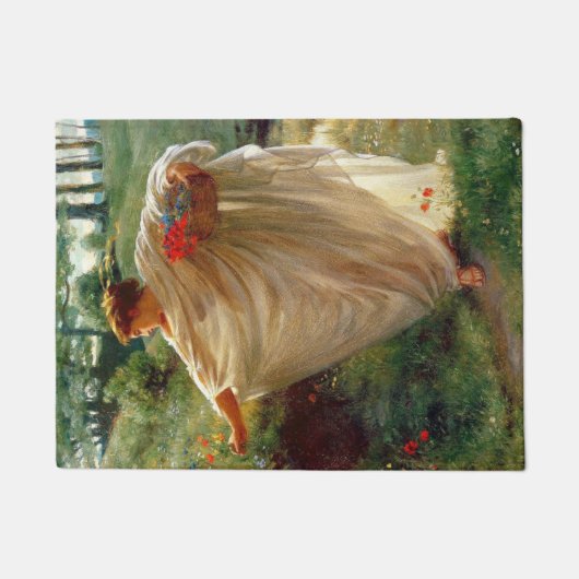 Wild Blossoms (door Edward Poynter) Deurmat (Voorkant)