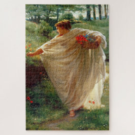 Wild Blossoms (door Edward Poynter) Legpuzzel