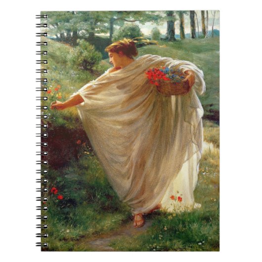 Wild Blossoms (door Edward Poynter) Notitieboek (Voorkant)