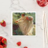 Wild Blossoms (door Edward Poynter) Servet (Insitu)