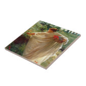 Wild Blossoms (door Edward Poynter) Tegeltje (Zijkant)