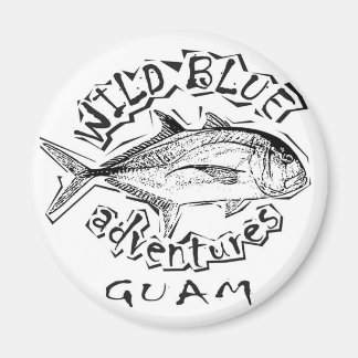 wild blue adventures logo　マグネット magneet