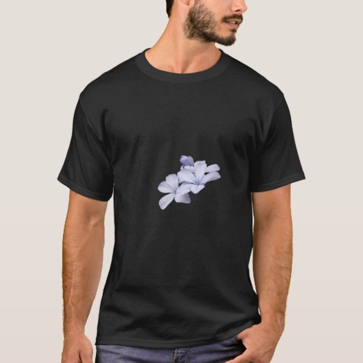 Wild Blue Flowers Natuur T-shirt (Voorkant)