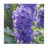 Wild Blue Foxglove Tegeltje (Voorkant)