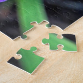 Wild Blue Iris Large Photo Puzzle Legpuzzel (Zijkant)