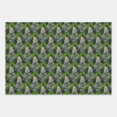 Wild Blue Lupine Flowers Natuur Patroon  Inpakpapier Vel (Voorkant 3)