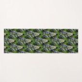 Wild Blue Lupine Flowers Natuur Patroon Yogamat (Voorkant (horizontaal))